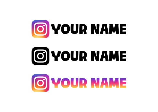 Sticker - INSTAGRAM DREPT