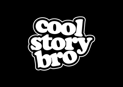 Sticker - COOL STORY BRO