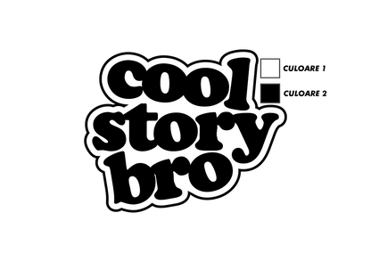 Sticker - COOL STORY BRO