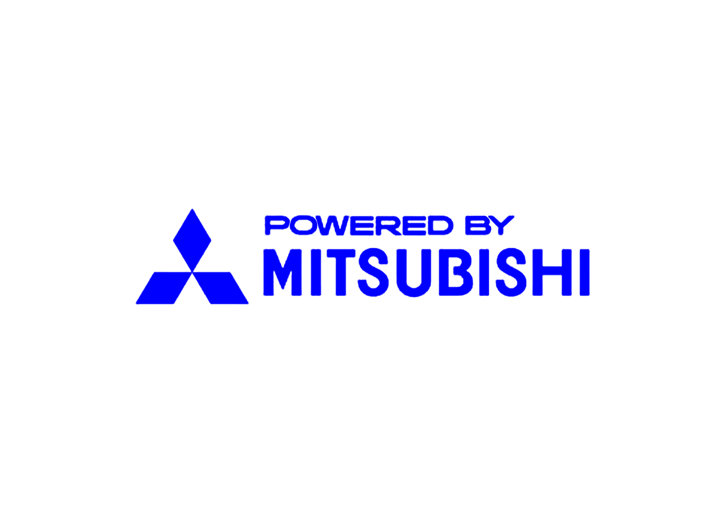 Sticker - POWERED BY MITSUBISHI