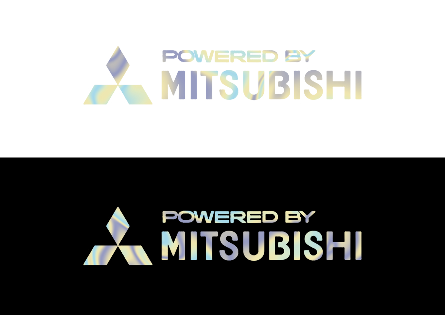 Sticker - POWERED BY MITSUBISHI