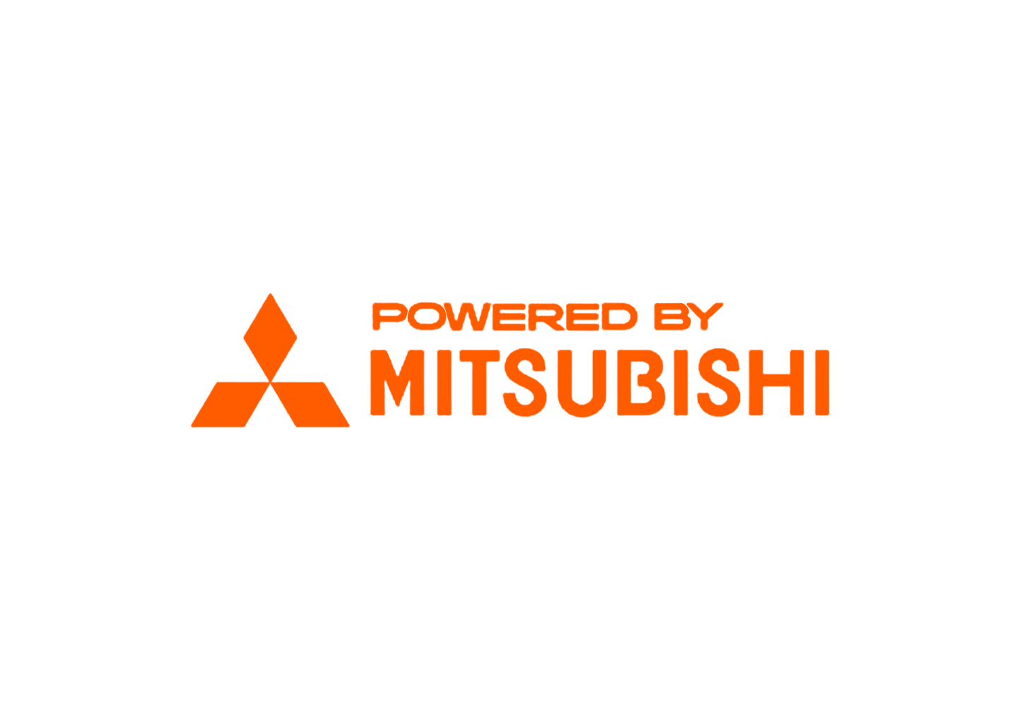 Sticker - POWERED BY MITSUBISHI