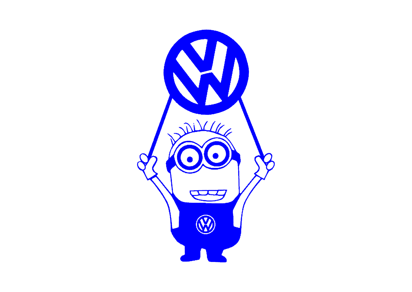 Sticker - VOLKSWAGEN MINION