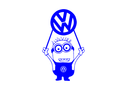 Sticker - VOLKSWAGEN MINION