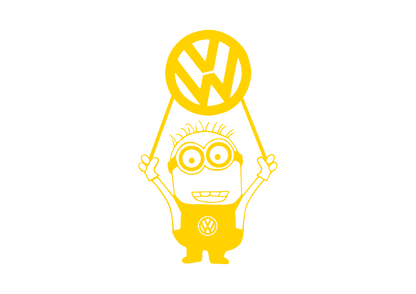 Sticker - VOLKSWAGEN MINION