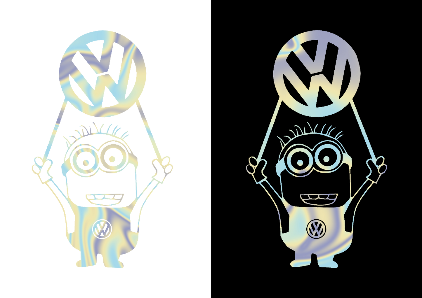 Sticker - VOLKSWAGEN MINION