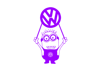 Sticker - VOLKSWAGEN MINION