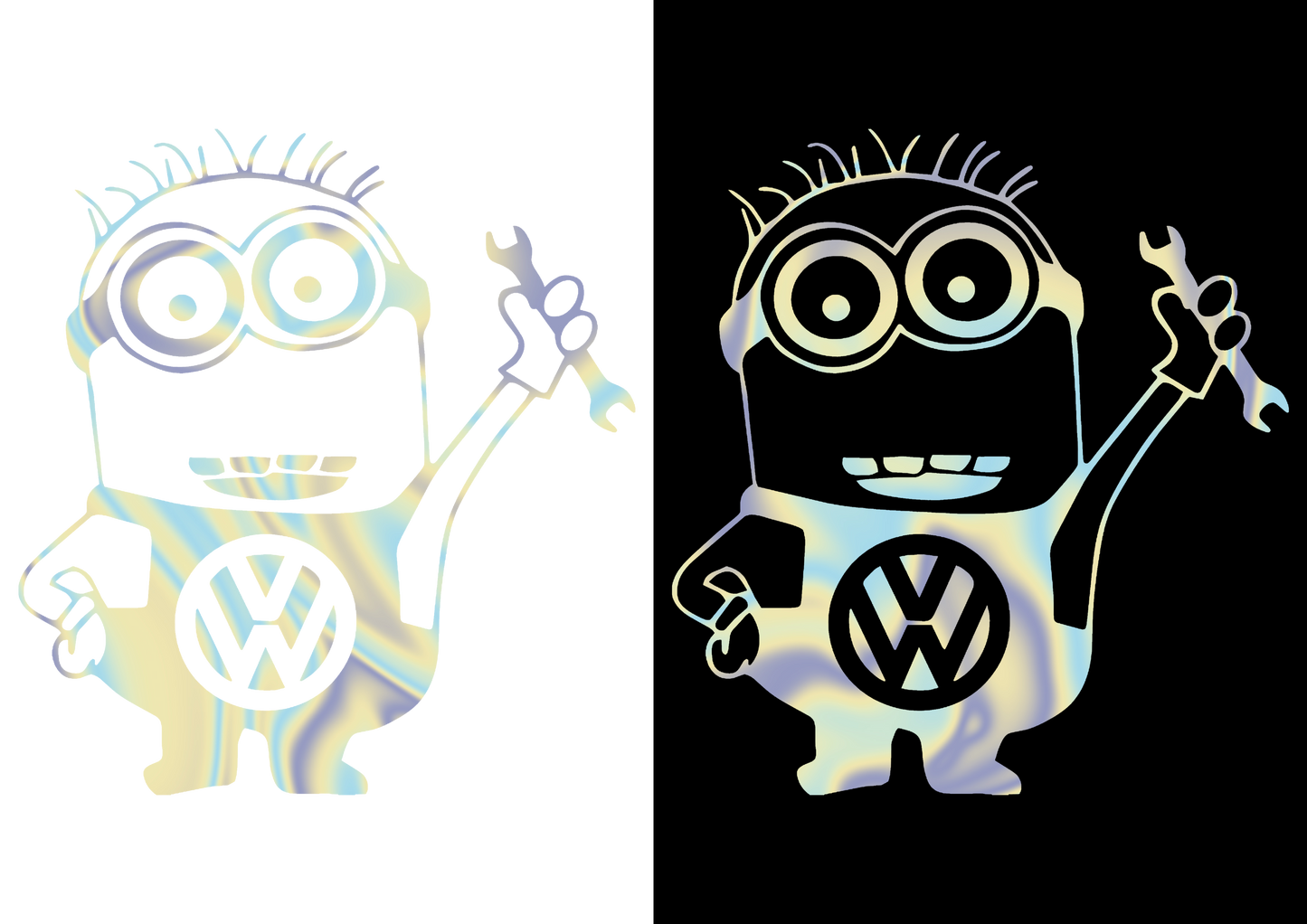 Sticker - VOLKSWAGEN MINION MECANIC