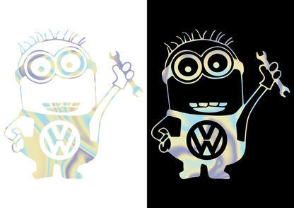 Sticker - VOLKSWAGEN MINION MECANIC