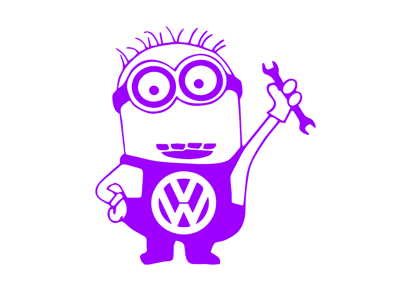 Sticker - VOLKSWAGEN MINION MECANIC