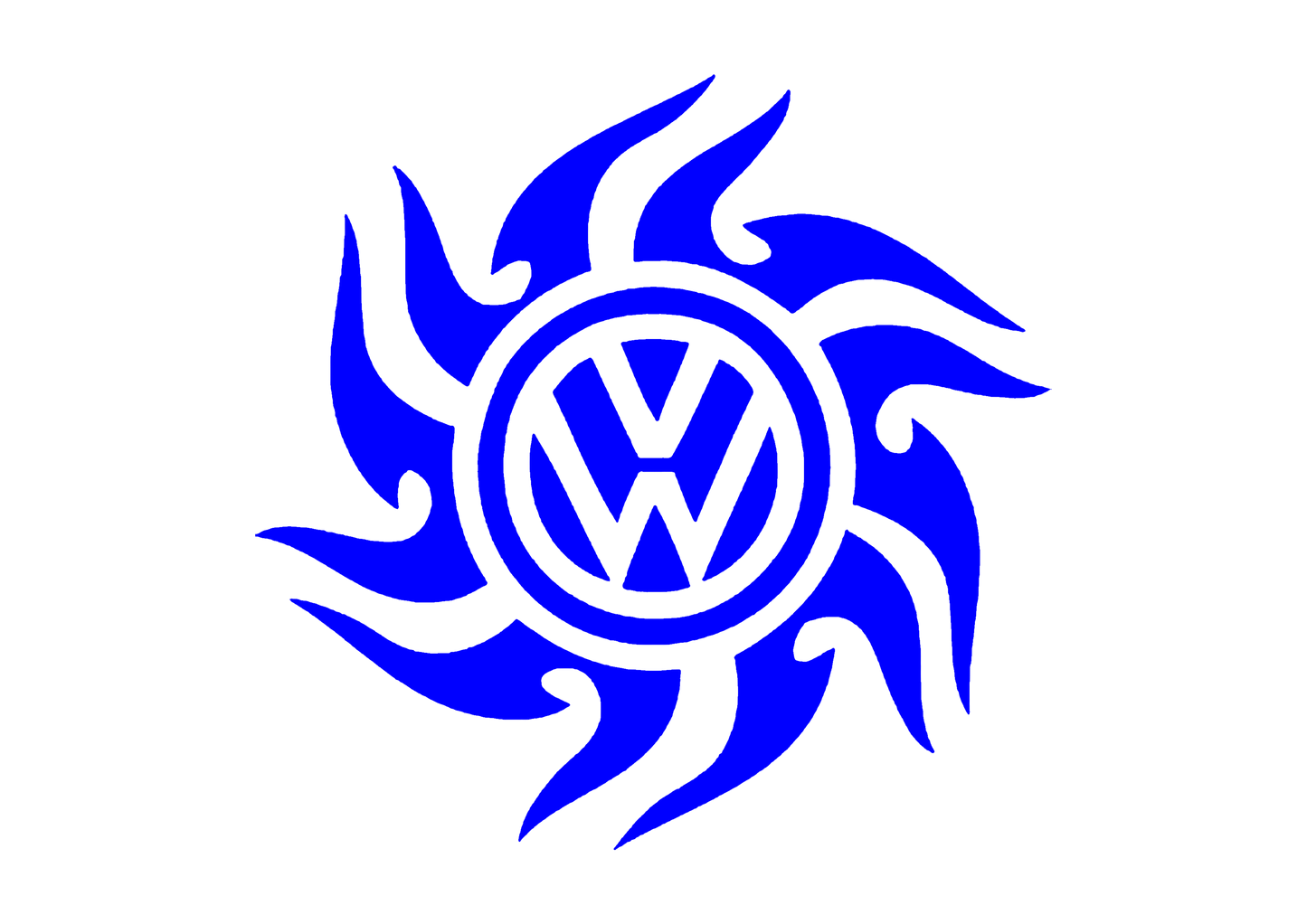 Sticker - VOLKSWAGEN TRIBAL 1