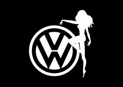 Sticker - VOLKSWAGEN GIRL 3