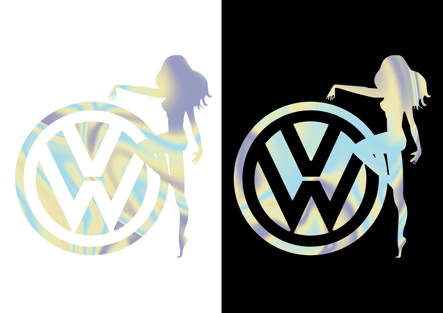 Sticker - VOLKSWAGEN GIRL 3