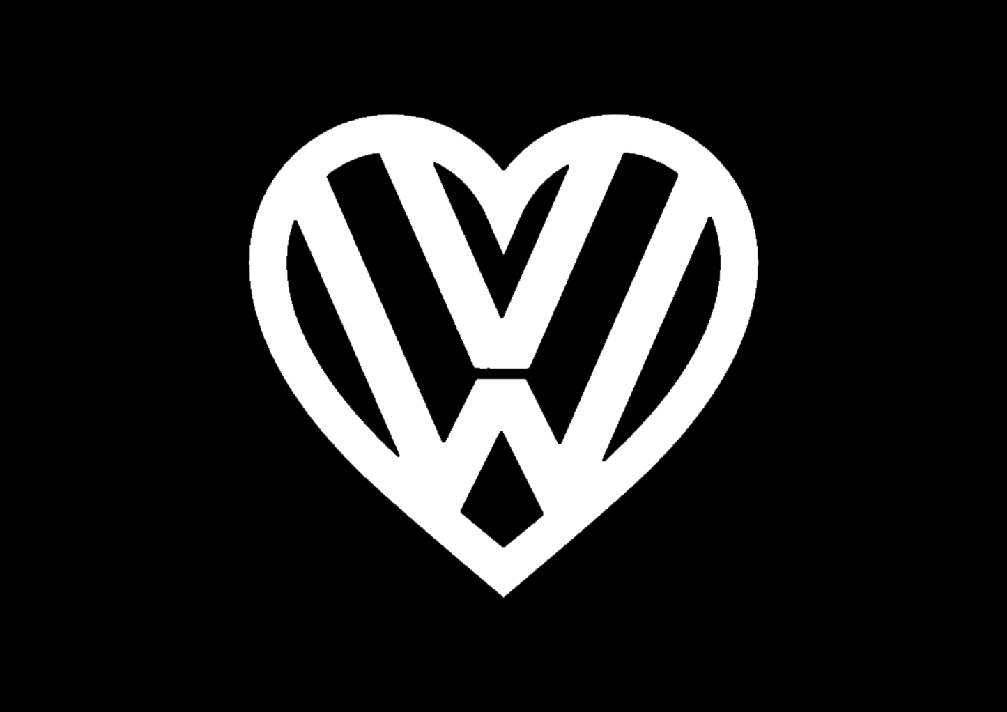 Sticker - VOLKSWAGEN HEART