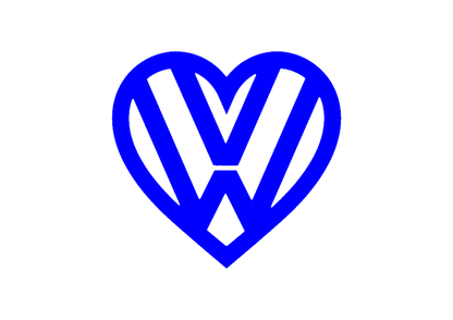 Sticker - VOLKSWAGEN HEART