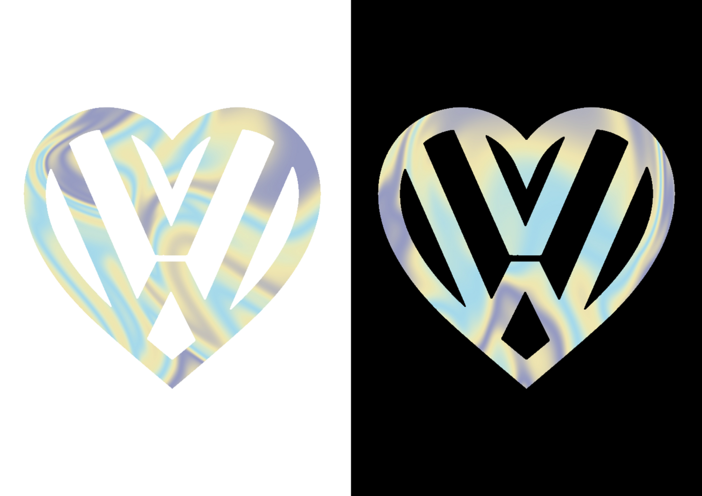 Sticker - VOLKSWAGEN HEART