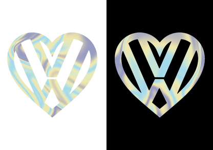 Sticker - VOLKSWAGEN HEART