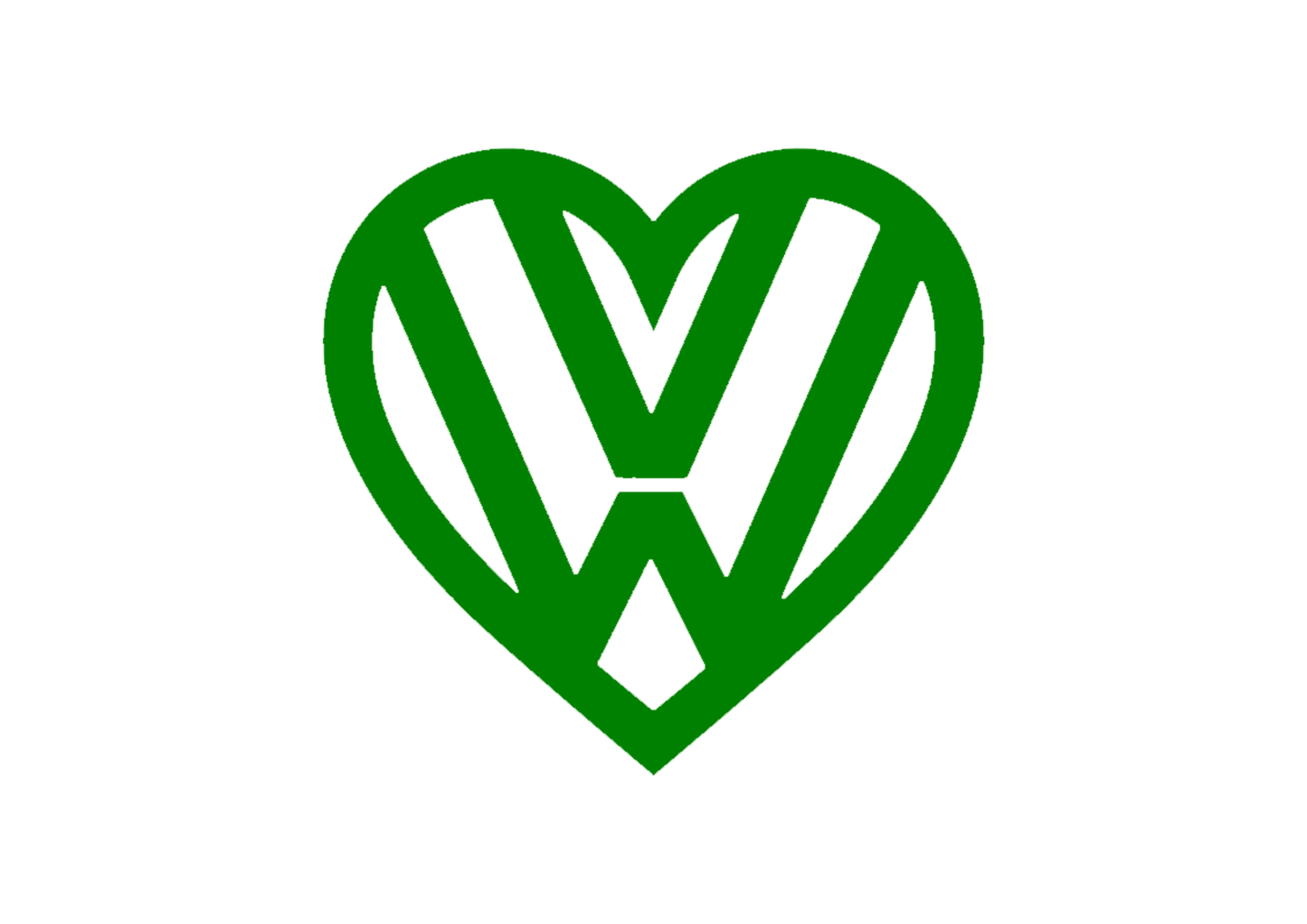 Sticker - VOLKSWAGEN HEART