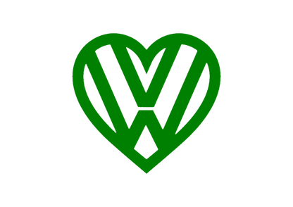 Sticker - VOLKSWAGEN HEART